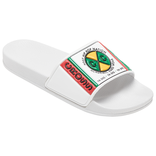 

Cross Colours Mens Cross Colours Circle Logo Slide - Mens Shoes White/Multi Size 10.0