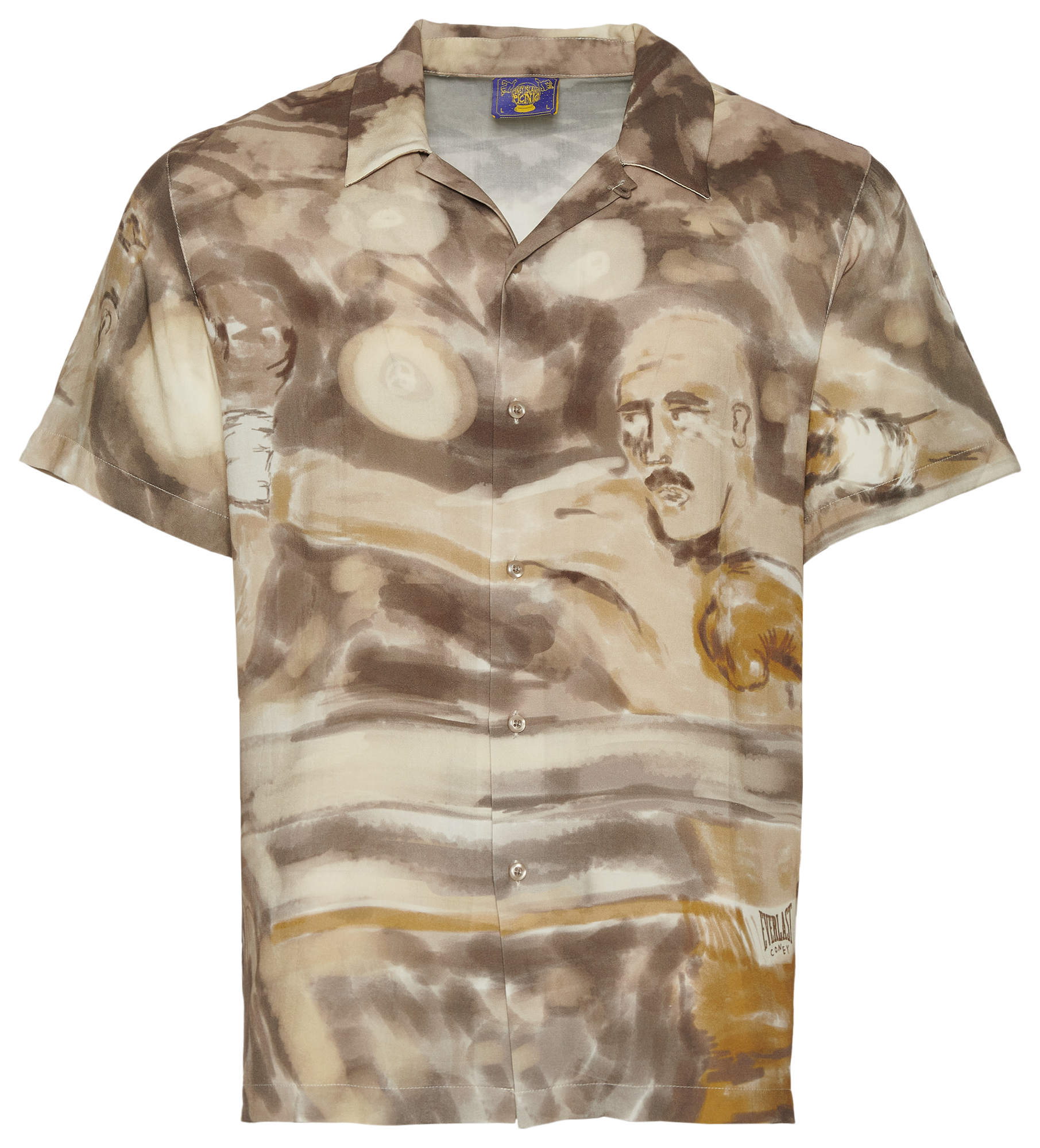 トップス RRL CONEY ISLAND CAMP SHIRTS RRL Ralph Lauren Hawaiian Shirt Graphic Camp Coney Island