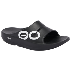 Men's - OOFOS 1500 - White/Black/Black