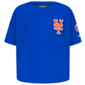 Pro Standard New York Mets Classic Ss Boxy Tee - Pro Standard Royal Blue
