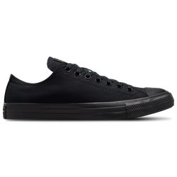 Boys' Grade School - Converse All Star Low Top - Black Monochrome/Black