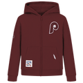 Pro Standard Philadelphia Phillies Classic Flc Fz Hoodie - Pro Standard Wine