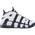 Nike Air More Uptempo - Boys' Grade School White/Midnight Navy/Metallic Gold