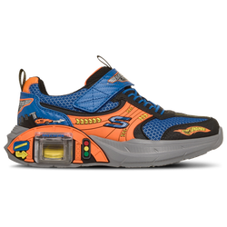 Boys' Preschool - Skechers Garage - Blue/Orange/Black