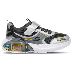 Boys' Preschool - Skechers Garage - Silver/Black/Yellow