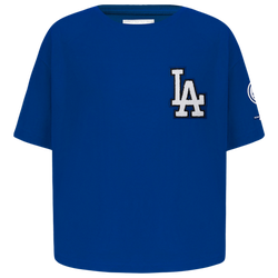 Girls' Grade School - Pro Standard Los Angeles Dodgers Classic Ss Boxy Tee - Dodger Blue