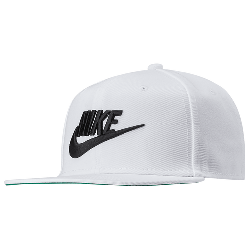 

Nike Boys Nike Futura 4 Pro Cap - Boys' Grade School White/Pine Green/Black Size One Size