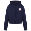 Pro Standard Houston Astros Classic Flc Fz Hoodie - Pro Standard Midnight Navy