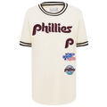 Pro Standard Philadelphia Phillies Retro Classic Striped Tee - Pro Standard Eggshell/Black