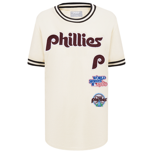 Pro Standard Boys  Philadelphia Phillies Retro Classic Striped Tee In Neutral