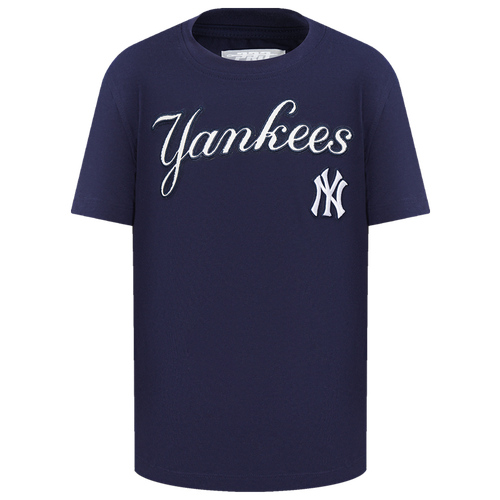 Pro Standard Kids' Boys   New York Yankees Classic Ss Tee In Blue