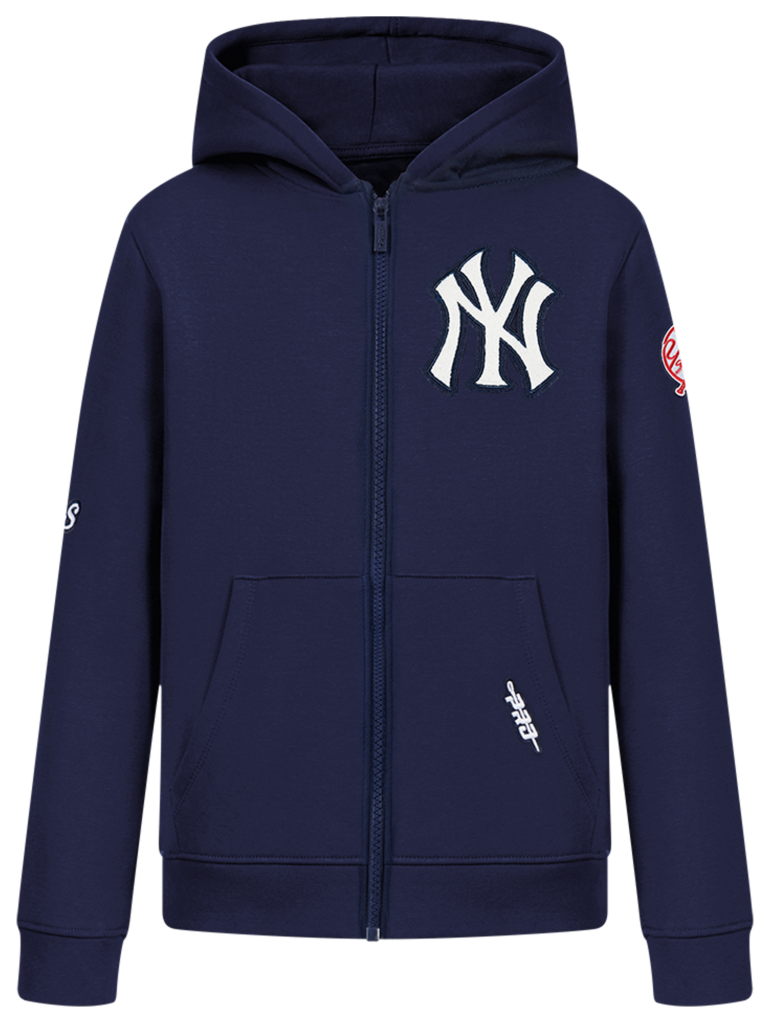 Pro Standard New York Yankees Classic Flc Fz Hoodie | Foot Locker