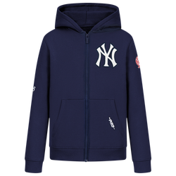 Boys' Grade School - Pro Standard New York Yankees Classic Flc Fz Hoodie - Midnight Navy
