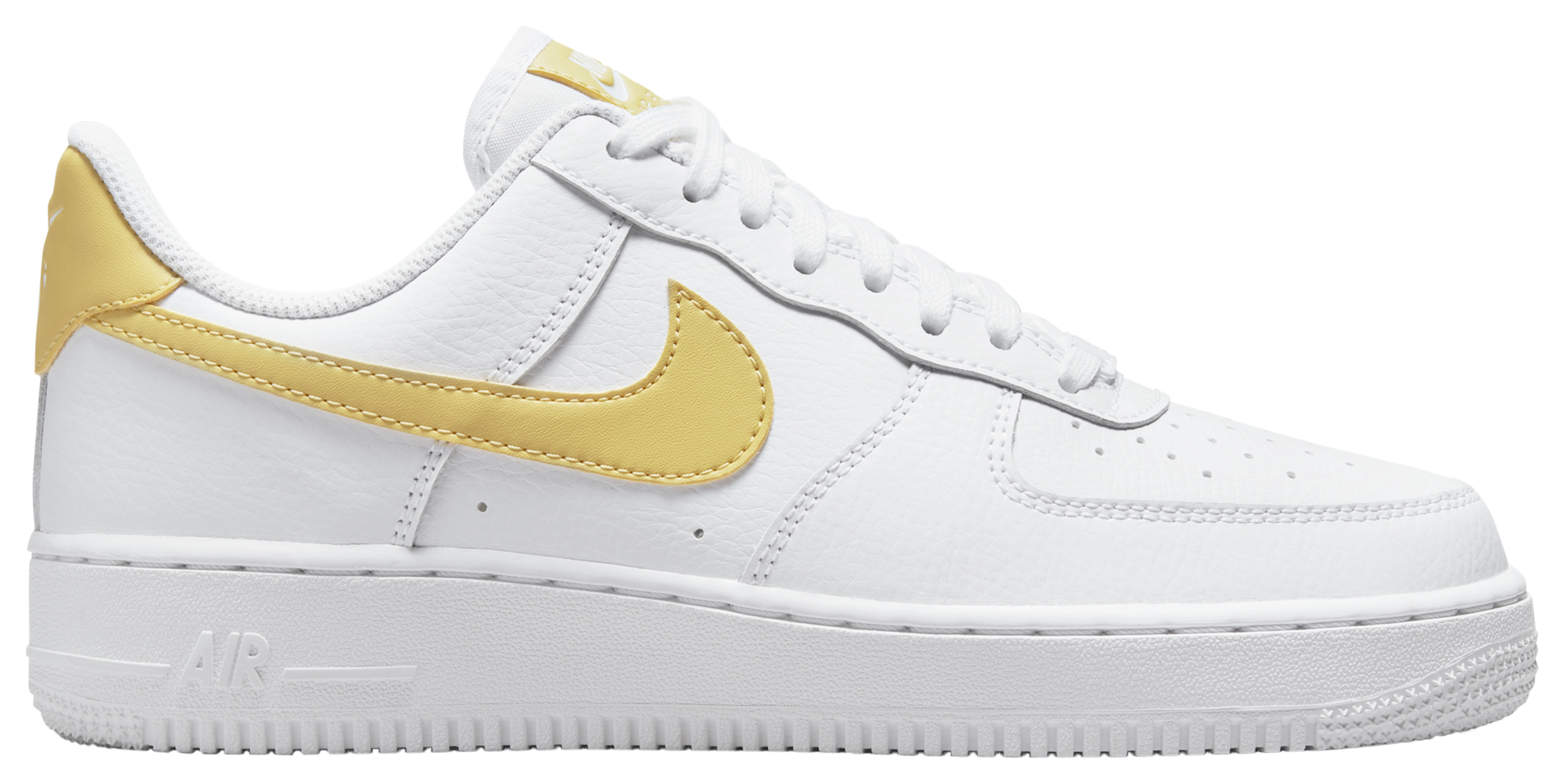 womens nike air force 1 yellow tick