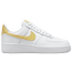 Nike Air Force 1 Low - Women's White/Saturn Gold/White