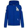 Pro Standard Los Angeles Dodgers Classic Flc Fz Hoodie - Pro Standard Dodger Blue