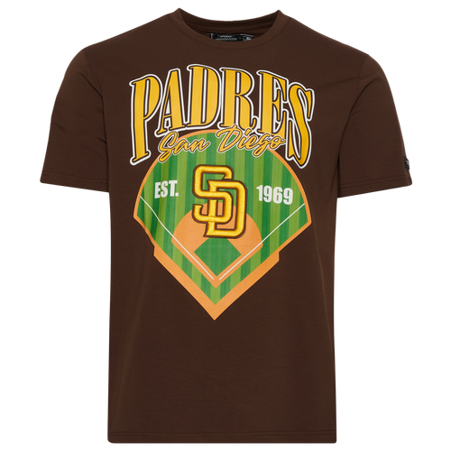 Shop Pro Standard Mens  Padres Homerun T-shirt In Brown/multi
