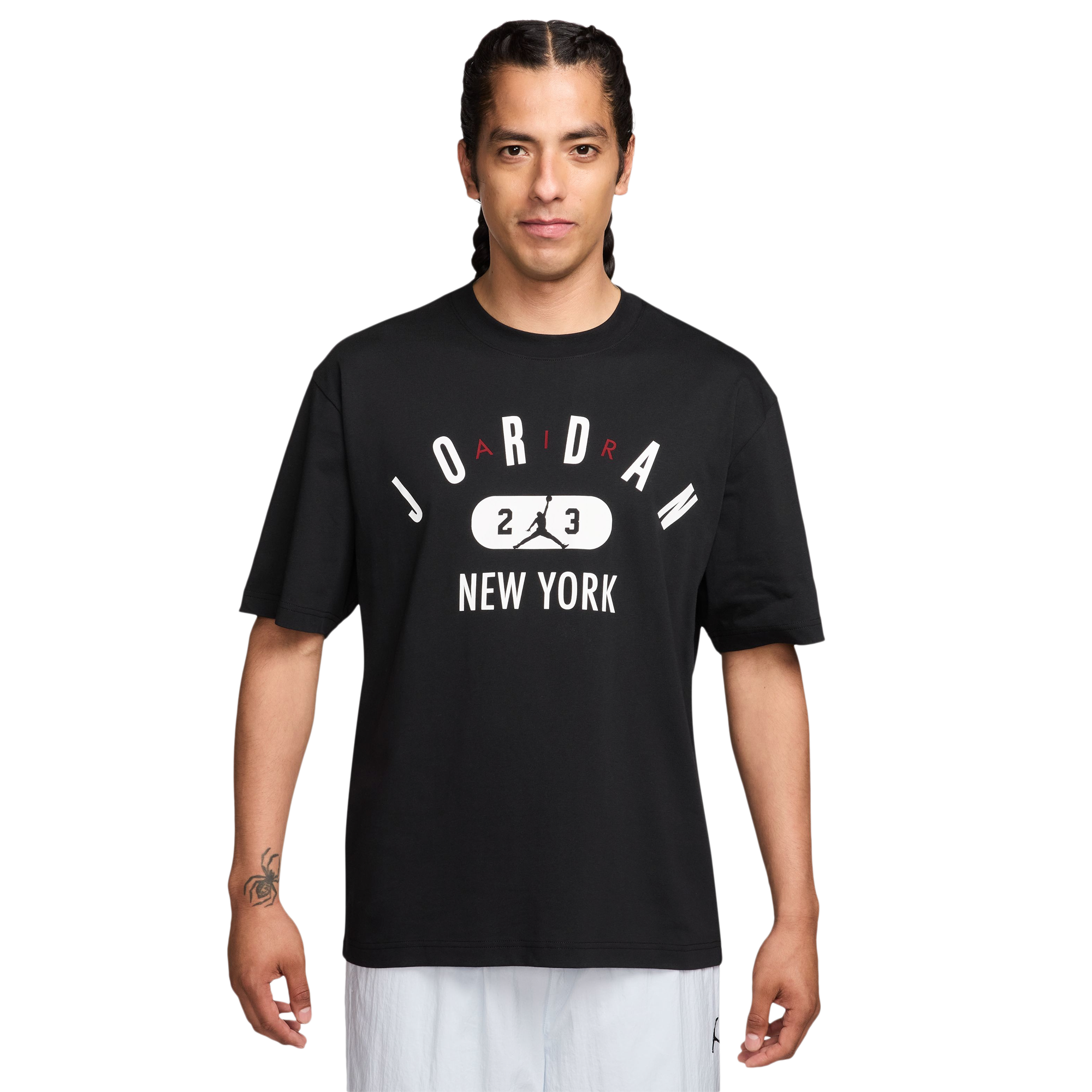 Jordan New York City Short Sleeve Crew  - Men's