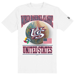 Men's - New Era WBC26 Event Short Sleeve T-Shirt United States - White