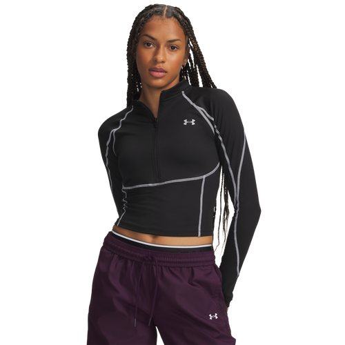 Under Armour Coldgear Elite 1/2 Zip - Under Armour Black/Relective