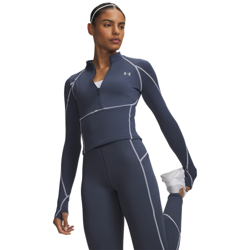  - Under Armour Coldgear Elite 1/2 Zip - Relective/Gray