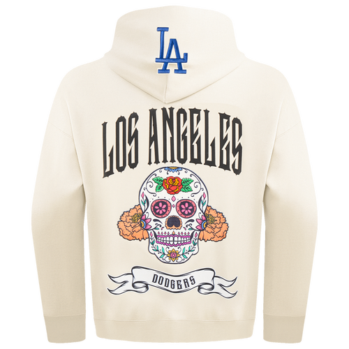 Pro Standard Dodgers Rib Cage Drop Shoulder Fleece PO Hoodie