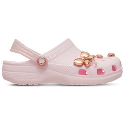 Girls' Preschool - Crocs Pink Milk Sparkle Bow - Pink