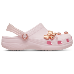 Girls' Toddler - Crocs Pink Milk Sparkle Bow - Pink