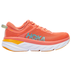 Women's - HOKA Bondi 7 - Camellia/Coastal Shade
