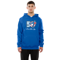 Men's - New Era Blue Jays 50th Anniversary Hoodie  - Blue/White