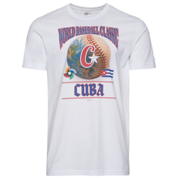 Men's - New Era Cuba WBC26 Event Short Sleeve T-Shirt - White