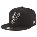New Era Spurs 9FIFTY Finals Side Patch Cap - New Era Black
