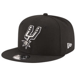 Men's - New Era Spurs 9FIFTY Finals Side Patch Cap - Black