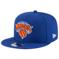 New Era Knicks 9FIFTY Finals Side Patch Cap - New Era Royal Blue