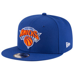 Men's - New Era Knicks 9FIFTY Finals Side Patch Cap - Royal Blue