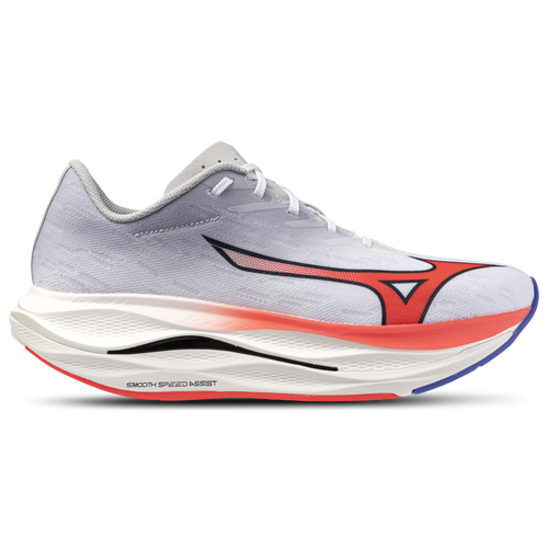 MENS - Mizuno Wave Rebellion Flash 3 - White/Fiery Coral
