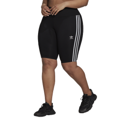 Women's - adidas Originals Short Plus Size Tight - Black/White