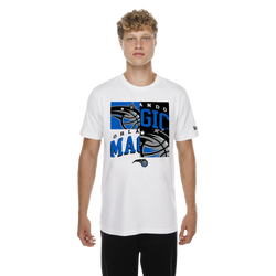 Men's - New Era Magic Mixed Logo T-Shirt - White/Multi