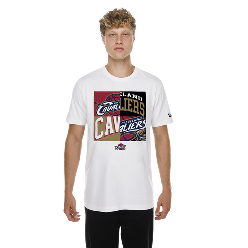 New Era Mens Cleveland Cavaliers Cavaliers Mixed Logo T-Shirt - - White / Multi