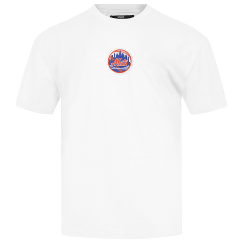  - Pro Standard Mets Classic DS T-Shirt - White/Orange
