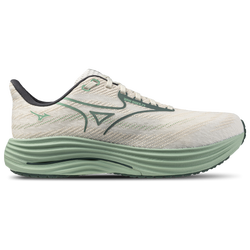 Men's - Mizuno Wave Rider 29 - White/Bistro Green