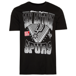 Men's - New Era Spurs Short Sleeve T-Shirt - Black