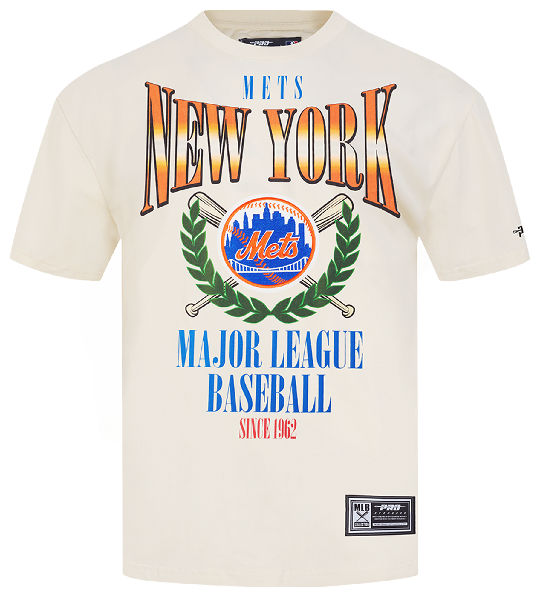 Pro Standard Mets Around The World CJ Drop Shoulder T-Shirt | Foot
