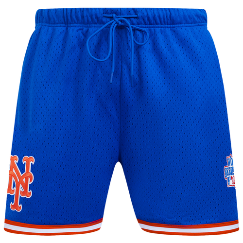 MENS - Pro Standard Mets Mesh Basketball Shorts - Royal/Multi