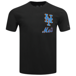 Men's - Pro Standard Mets Championships SJ T-Shirt - Black/Multi