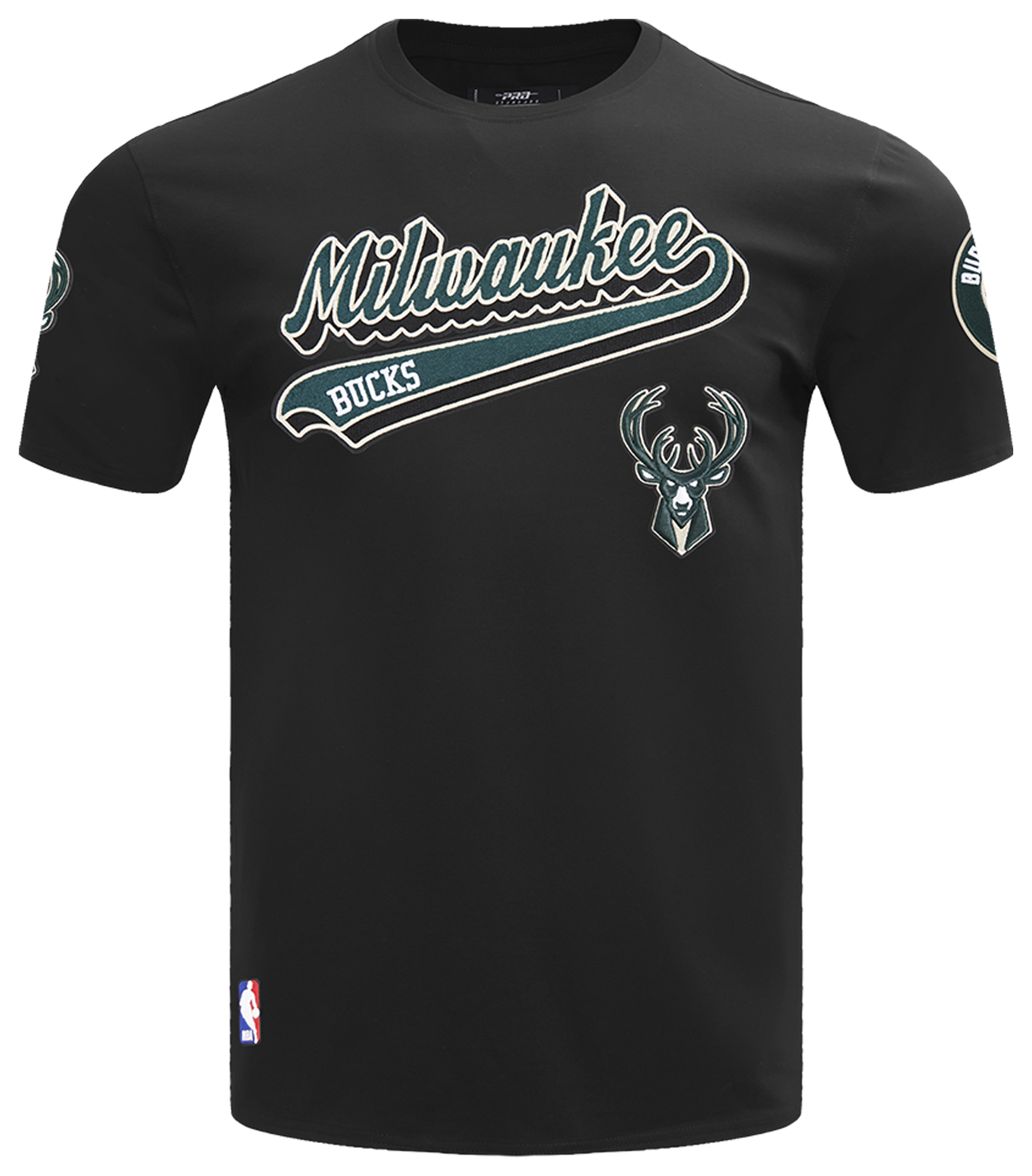 Pro Standard BUCKS SCRIPT TAIL SJ TEE - Men's