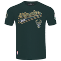 Pro Standard BUCKS SCRIPT TAIL SJ TEE - Pro Standard Forest Green
