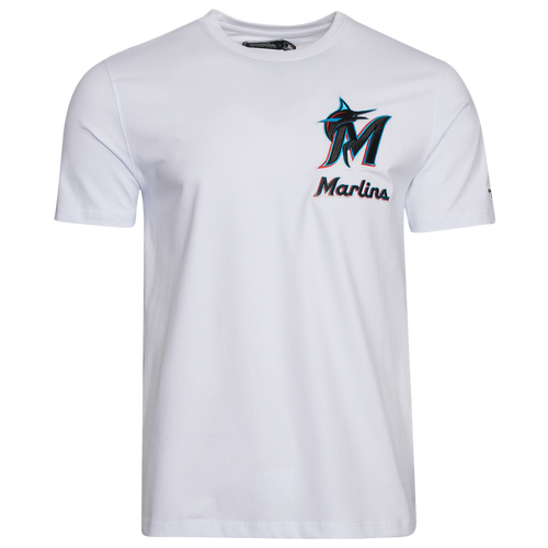 MENS - Pro Standard Marlins Championships SJ T-Shirt - White/Multi