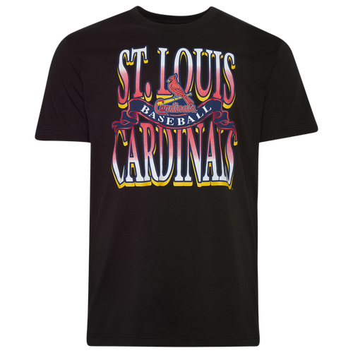 New Era Mens Cardinals Short Sleeve T-Shirt - - Black