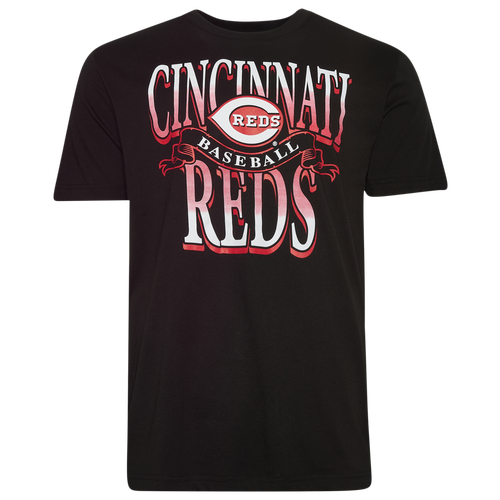 New Era Mens Cincinnati Reds Reds Short Sleeve T-Shirt - - Black